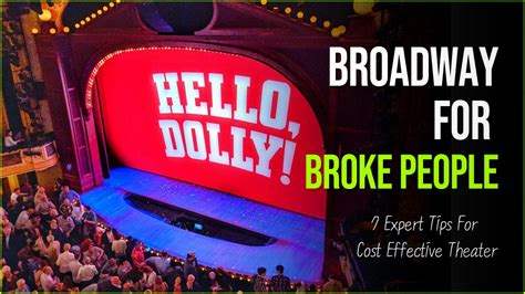 Broadway for broke people. Things To Know About Broadway for broke people. 